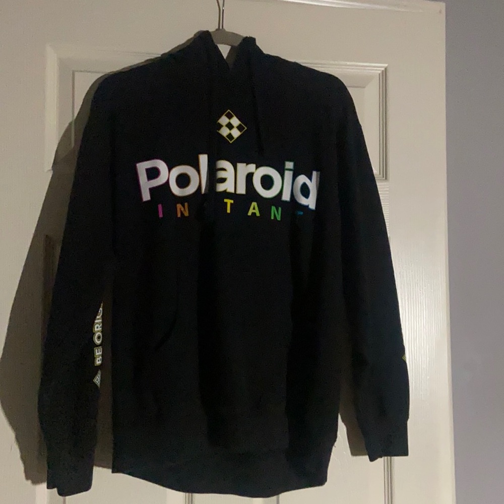 Polaroid hoodie size M. Worn like 2 times